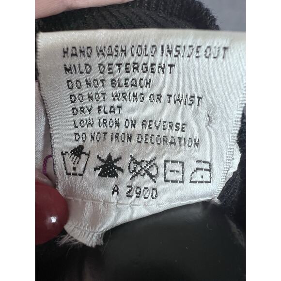 Quacker Factory Cardigan Sweater Full Beaded Zipper Womens 1X Black Sequins - Picture 10 of 13